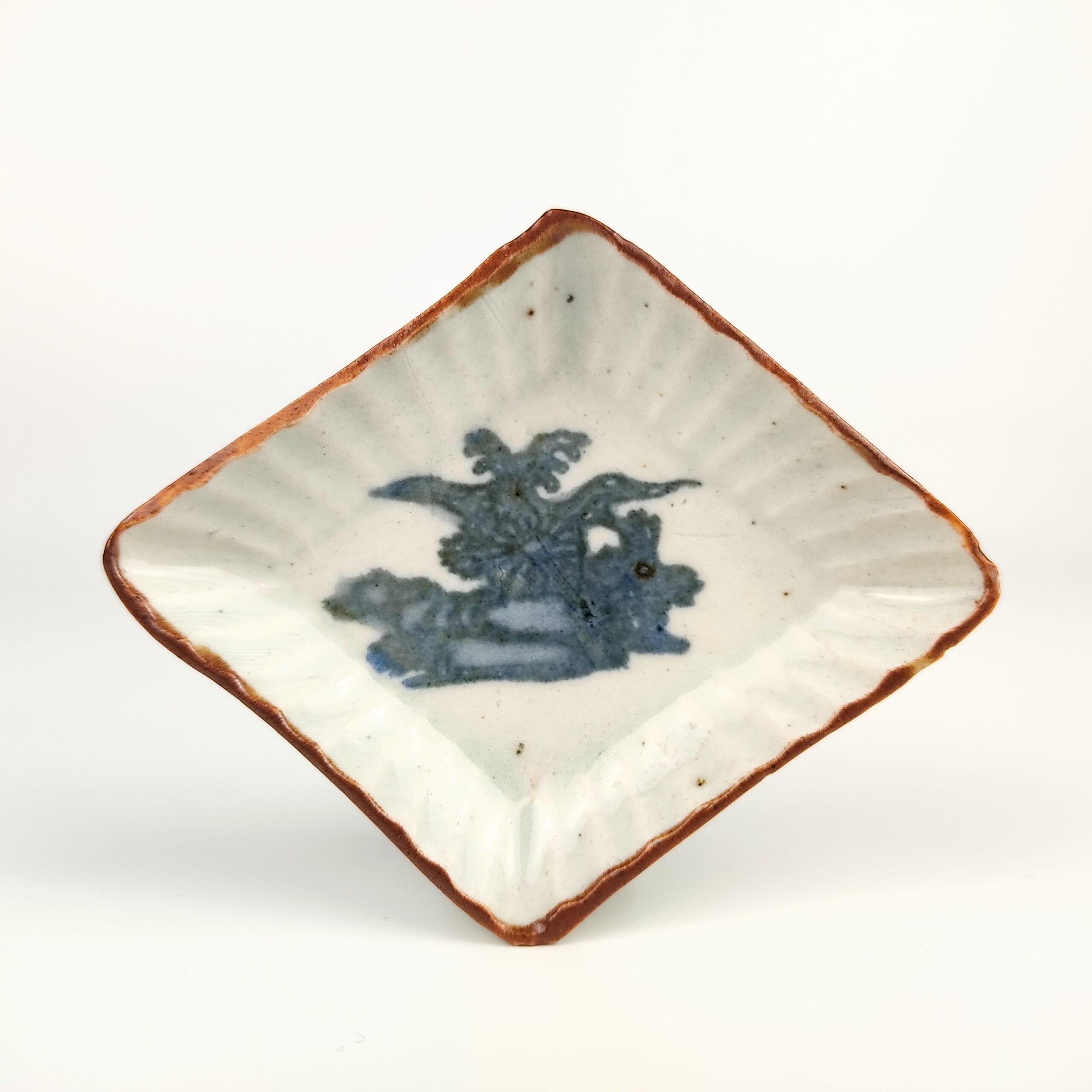 古伊万里 蒟蒻印判 豆皿 - 工芸品