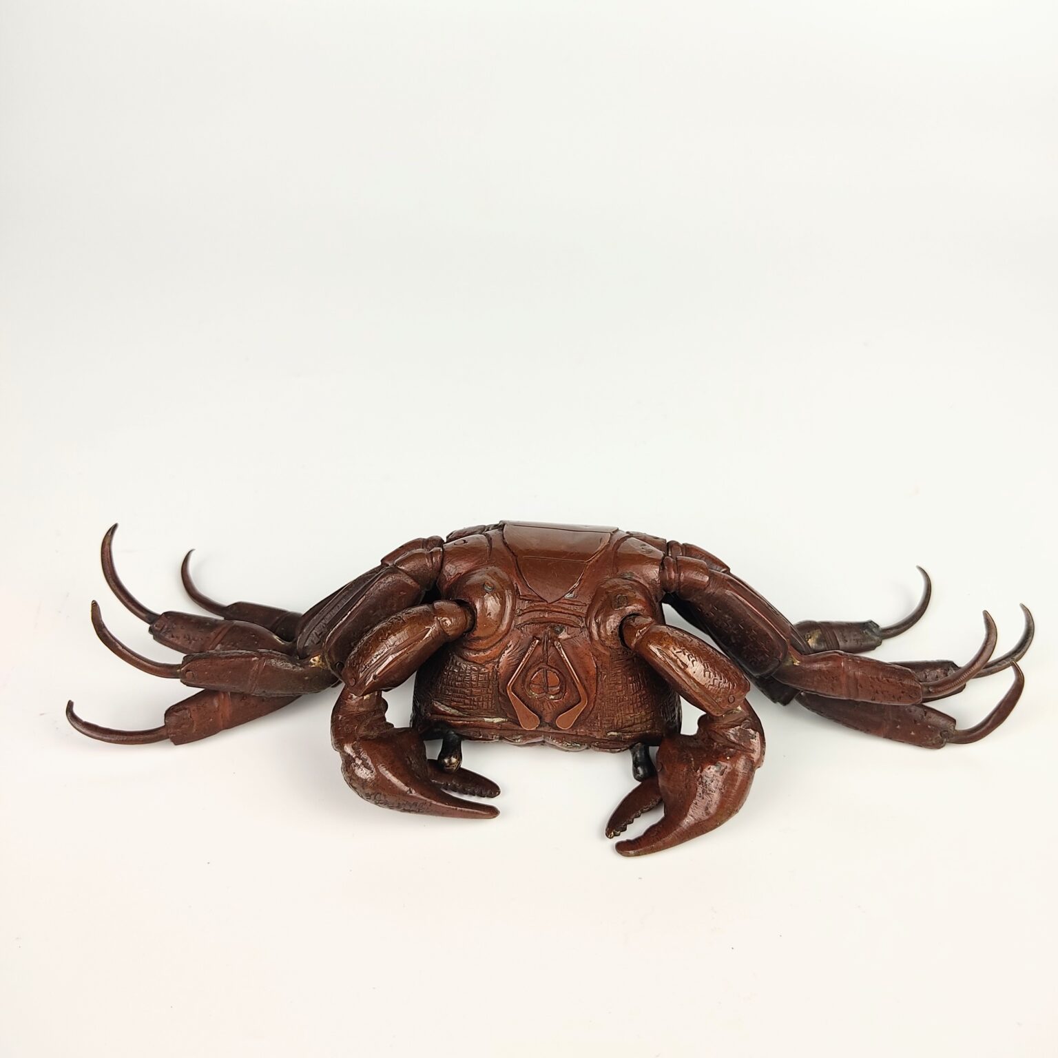 bronze crab articulated Okimono – Antique Nishikawa